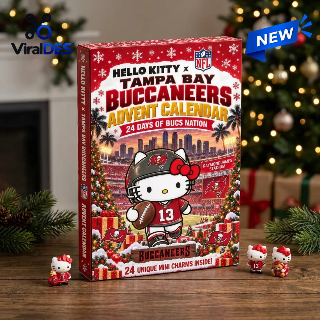 Hello Kitty x Tampa Bay Buccaneers Advent Calendar 2026 Hello Kitty x Tampa Bay Buccaneers Advent Calendar 2026
