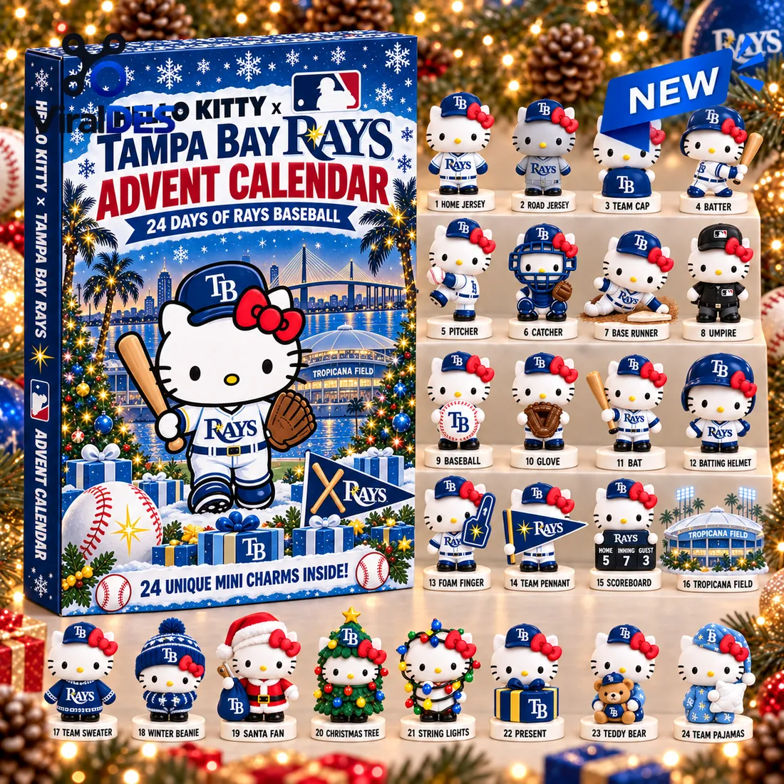 Hello Kitty x Tampa Bay Rays Advent Calendar 2026 Hello Kitty x Tampa Bay Rays Advent Calendar 2026