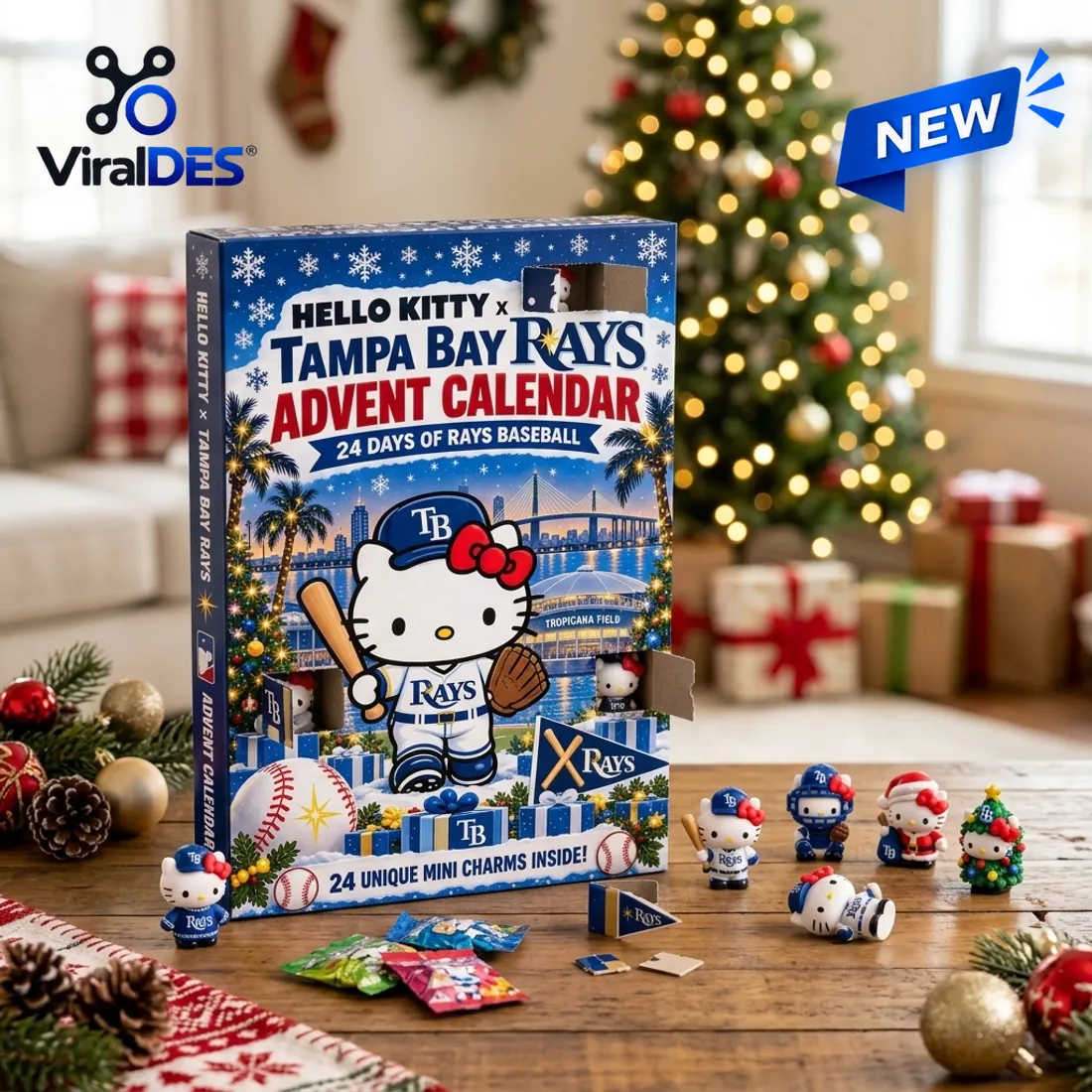 Hello Kitty x Tampa Bay Rays Advent Calendar 2026 Hello Kitty x Tampa Bay Rays Advent Calendar 2026