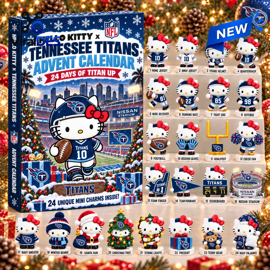 Hello Kitty x Tennessee Titans Advent Calendar 2026 Hello Kitty x Tennessee Titans Advent Calendar 2026