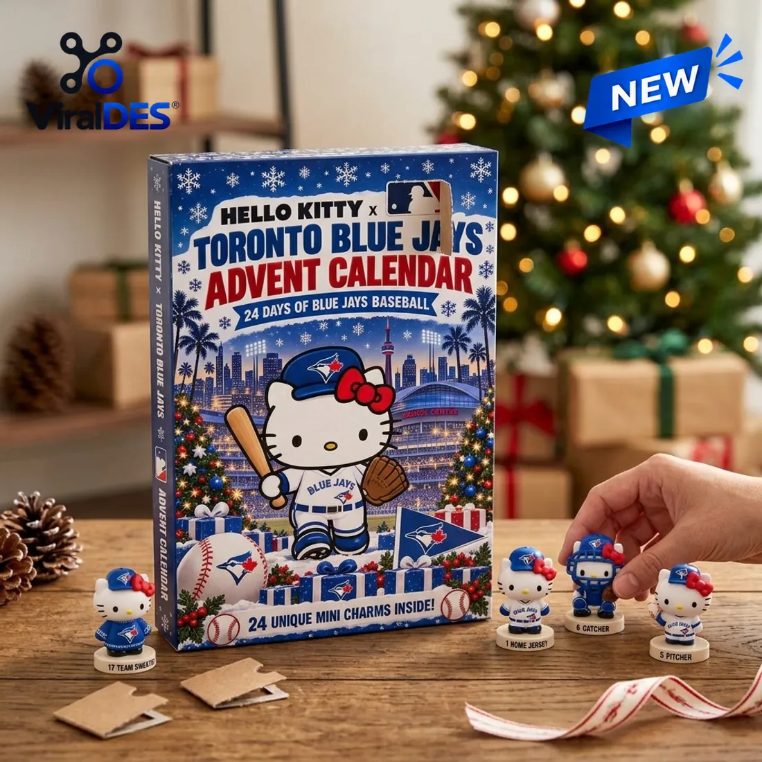 Hello Kitty x Toronto Blue Jays Advent Calendar 2026 Hello Kitty x Toronto Blue Jays Advent Calendar 2026
