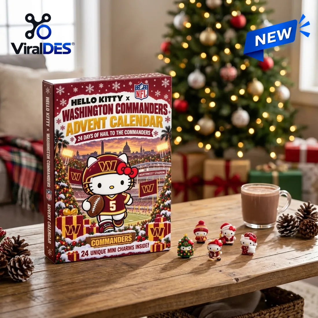 Hello Kitty x Washington Commanders Advent Calendar 2026 Hello Kitty x Washington Commanders Advent Calendar 2026