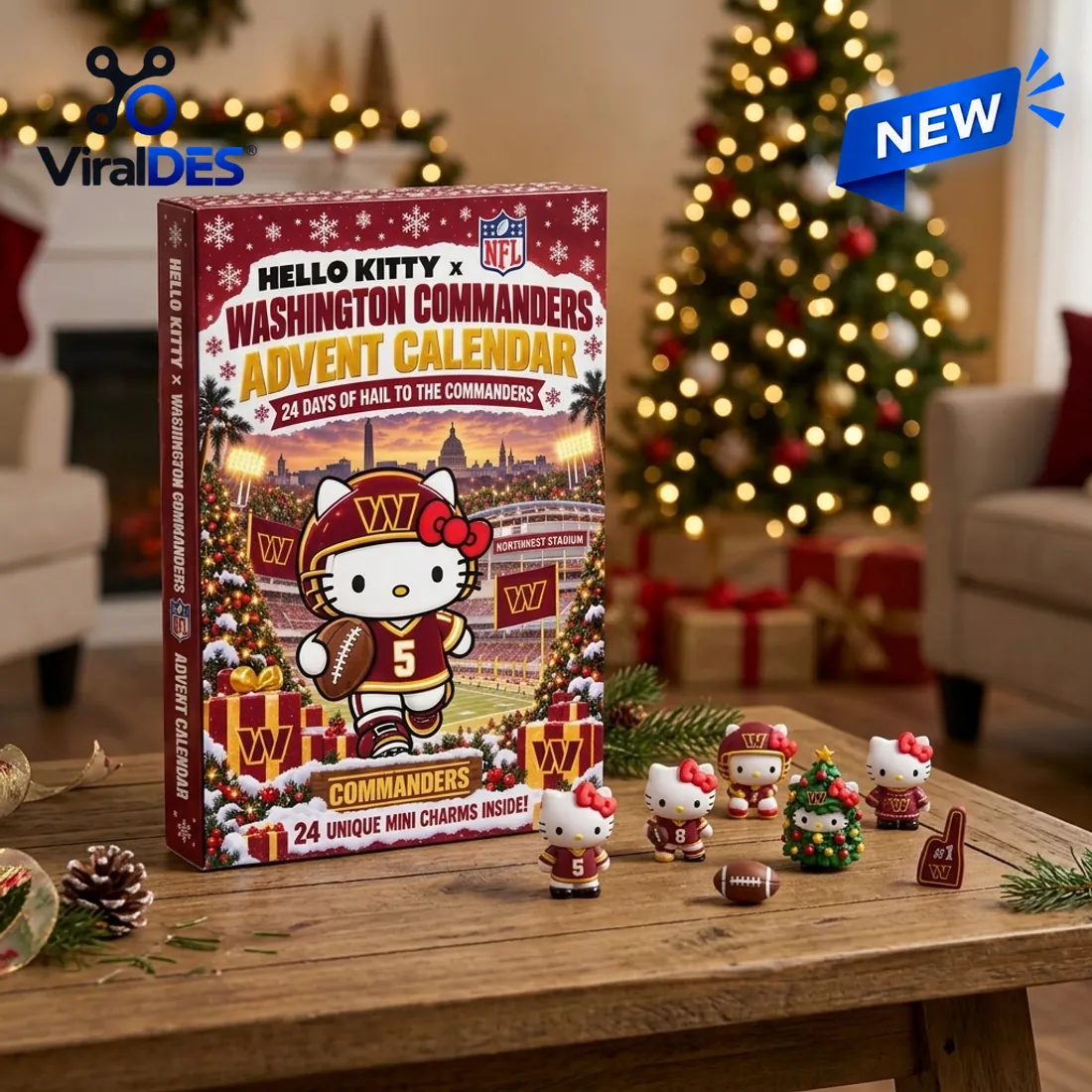 Hello Kitty x Washington Commanders Advent Calendar 2026 Hello Kitty x Washington Commanders Advent Calendar 2026