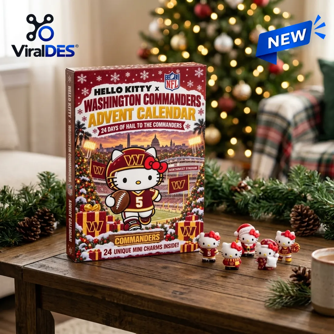 Hello Kitty x Washington Commanders Advent Calendar 2026 Hello Kitty x Washington Commanders Advent Calendar 2026