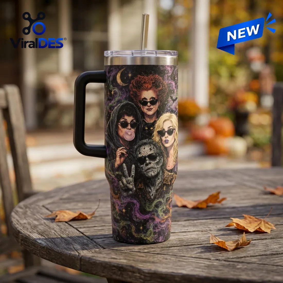 Hocus Pocus Amok 40oz Stanley Tumbler Hocus Pocus Amok 40oz Stanley Tumbler