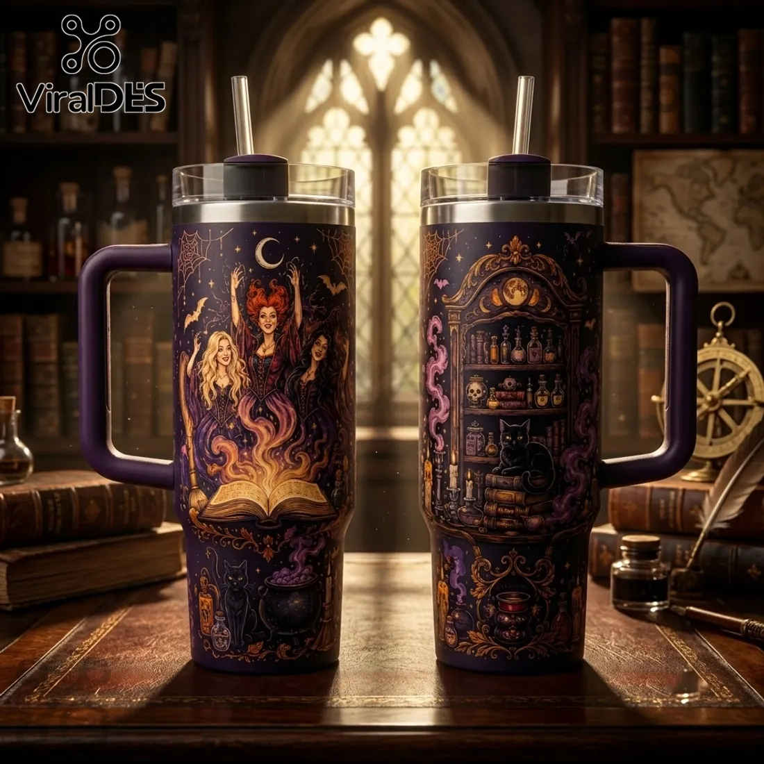 Hocus Pocus Potion Shelf 40oz Stanley Tumbler Hocus Pocus Potion Shelf 40oz Stanley Tumbler