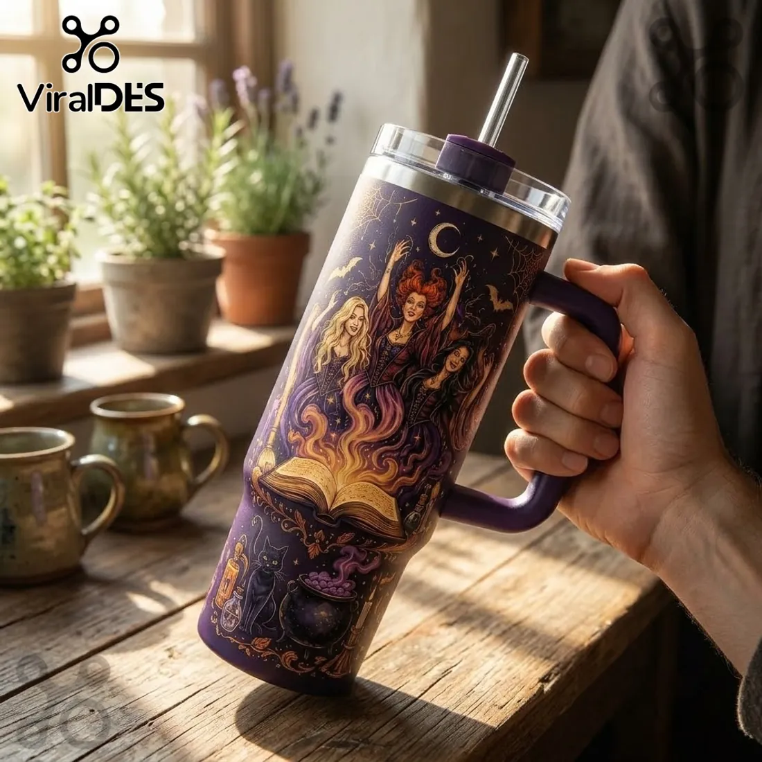 Hocus Pocus Potion Shelf 40oz Stanley Tumbler Hocus Pocus Potion Shelf 40oz Stanley Tumbler