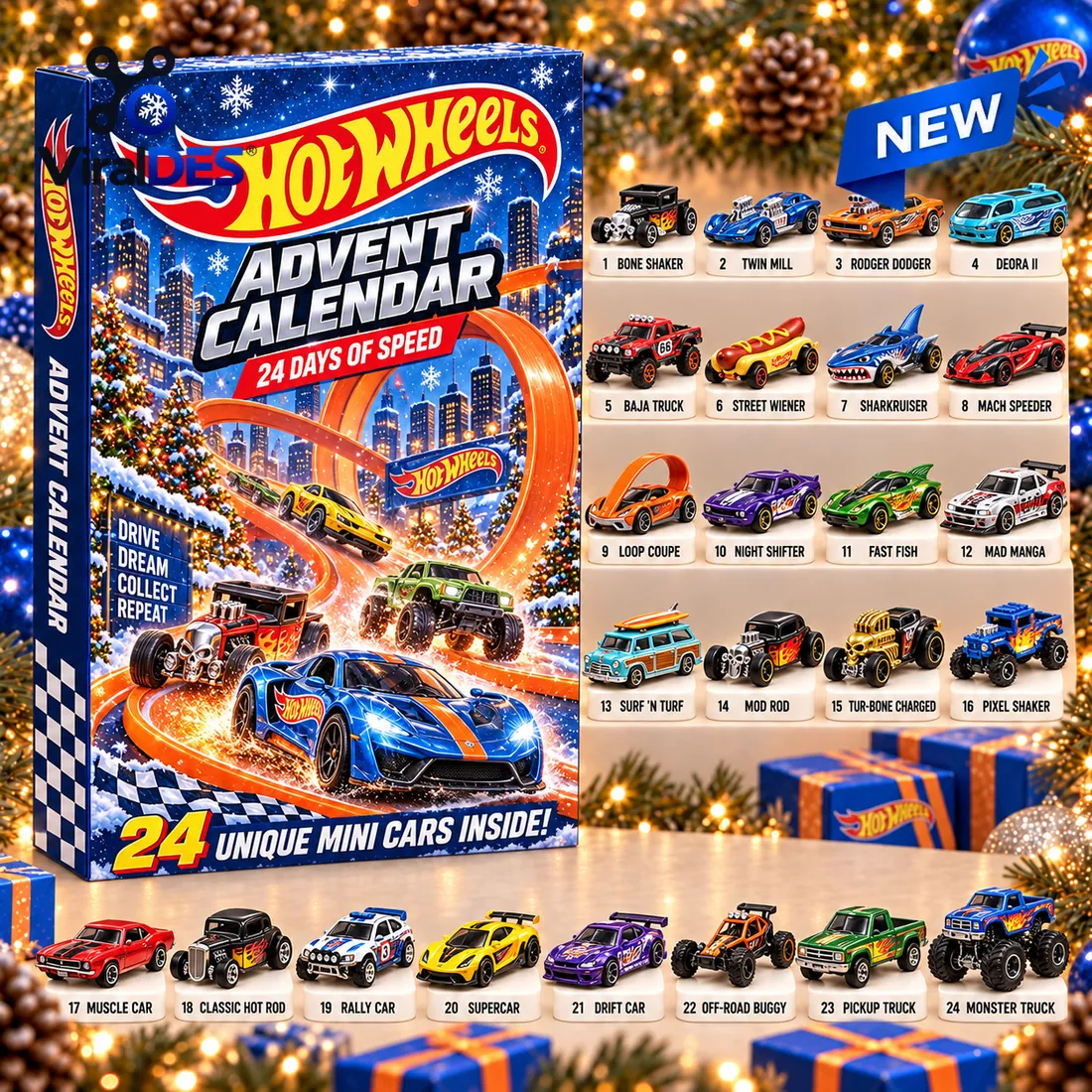 Hot Wheels Advent Calendar 2026 Hot Wheels Advent Calendar 2026