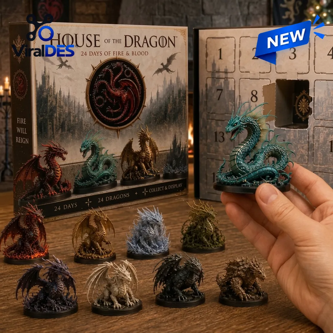 House of the Dragon 24 Days of Dragons Advent Calendar House of the Dragon 24 Days of Dragons Advent Calendar