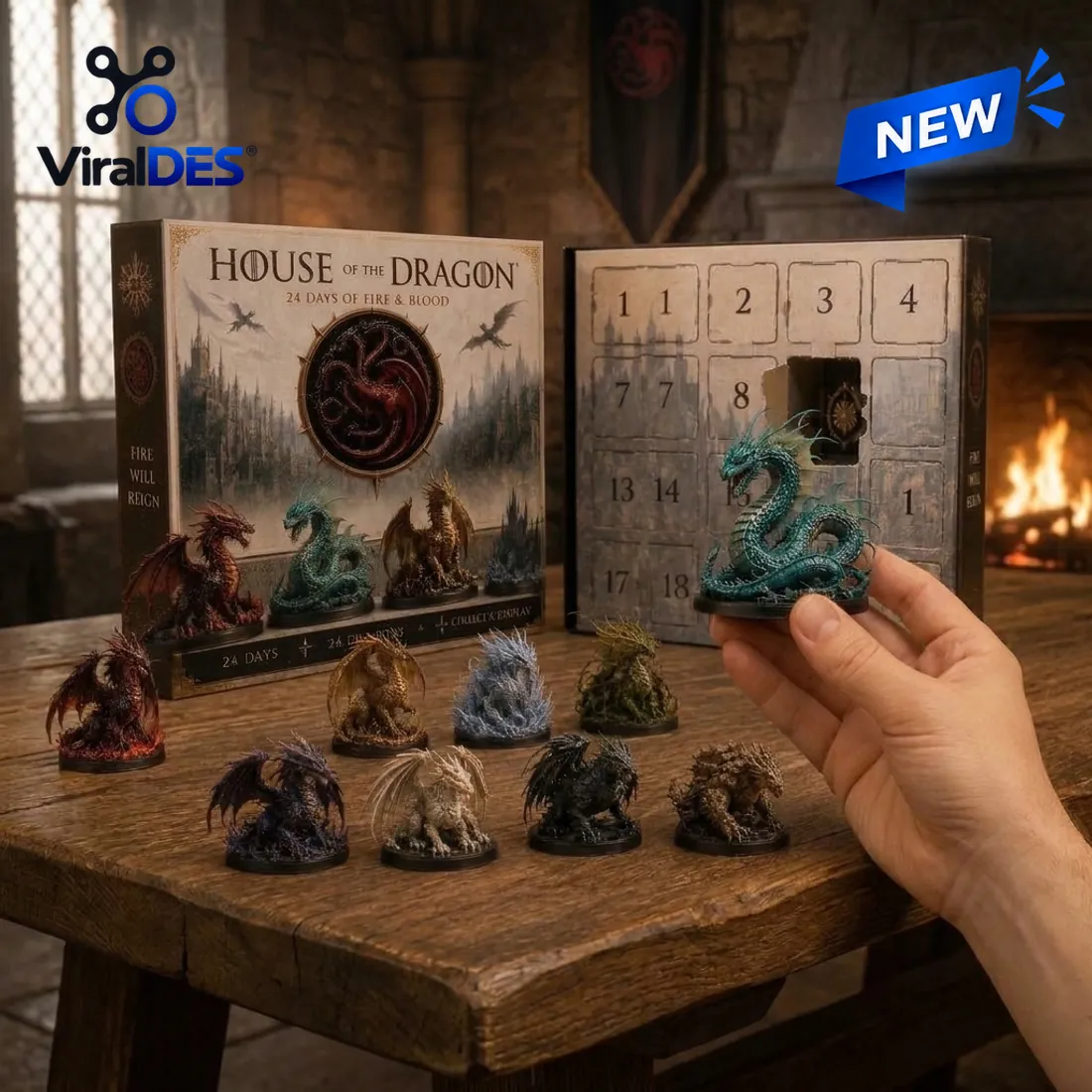 House of the Dragon 24 Days of Dragons Advent Calendar House of the Dragon 24 Days of Dragons Advent Calendar