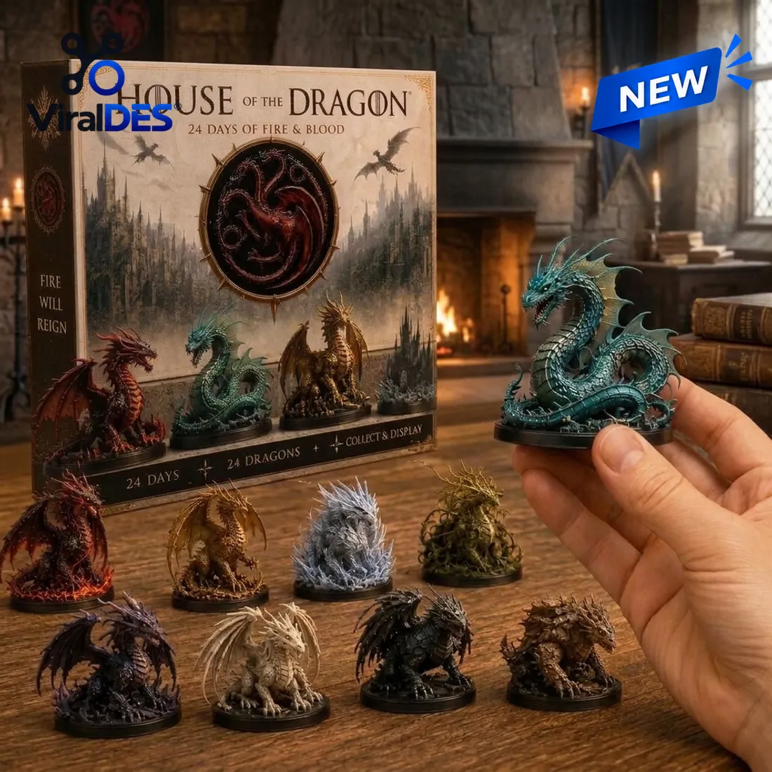 House of the Dragon 24 Days of Dragons Advent Calendar House of the Dragon 24 Days of Dragons Advent Calendar