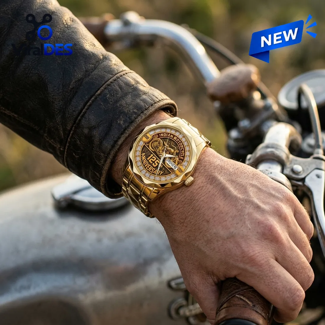 Indian Motorcycle 125th Anniversary Quartz Watch Indian Motorcycle 125th Anniversary Quartz Watch