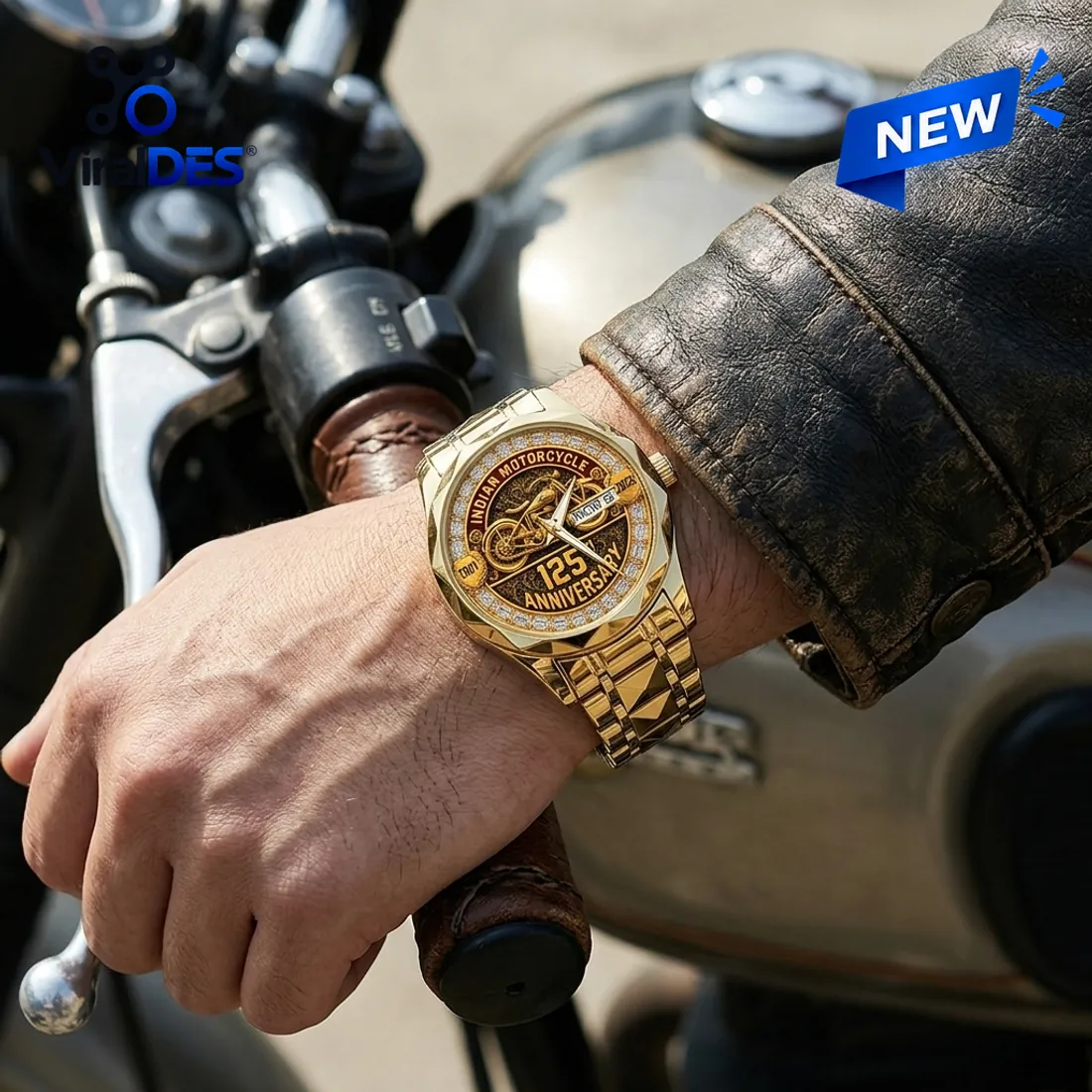 Indian Motorcycle 125th Anniversary Quartz Watch Indian Motorcycle 125th Anniversary Quartz Watch