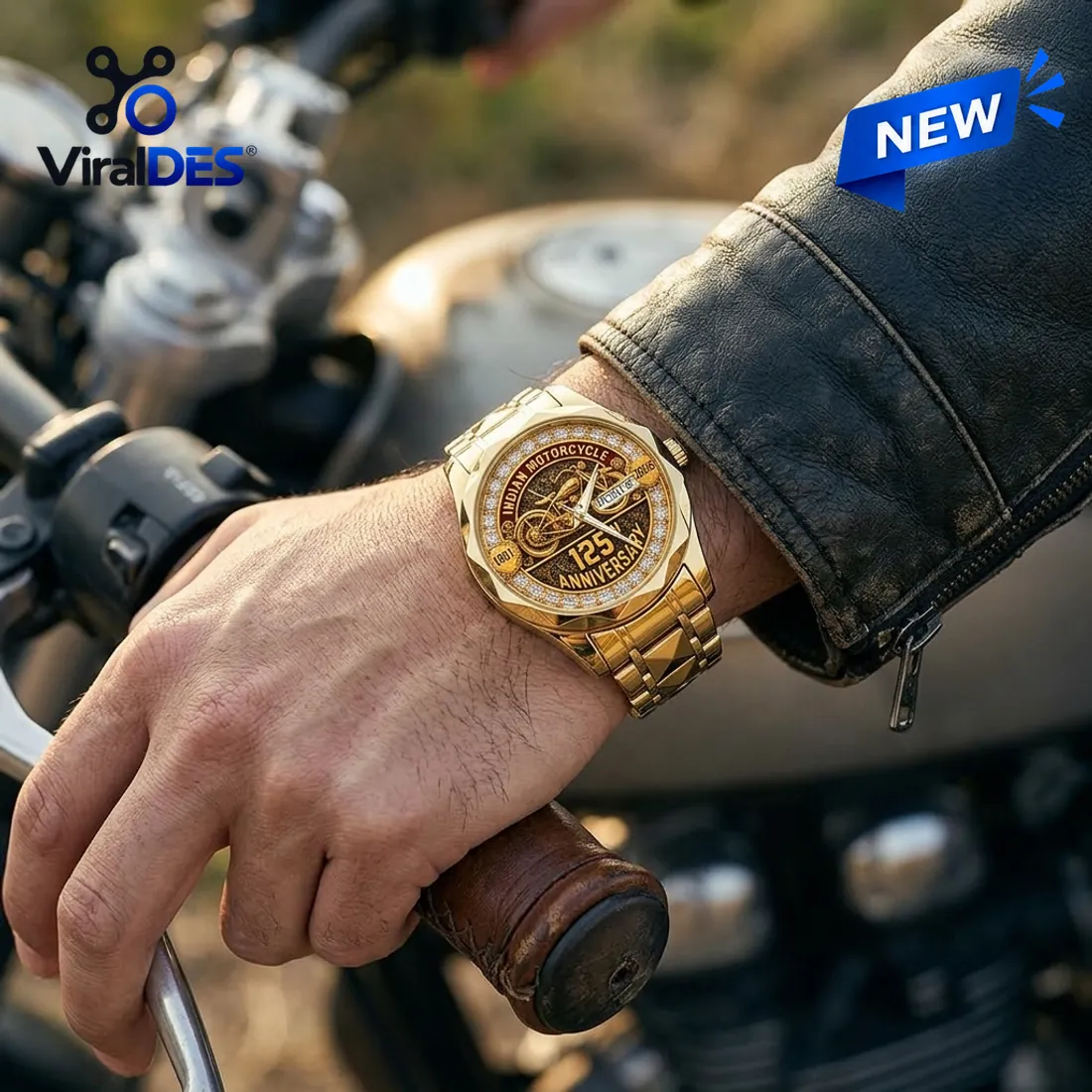 Indian Motorcycle 125th Anniversary Quartz Watch Indian Motorcycle 125th Anniversary Quartz Watch