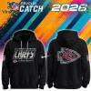 Kansas City Chiefs Crucial Catch Pink Pullover Hoodie