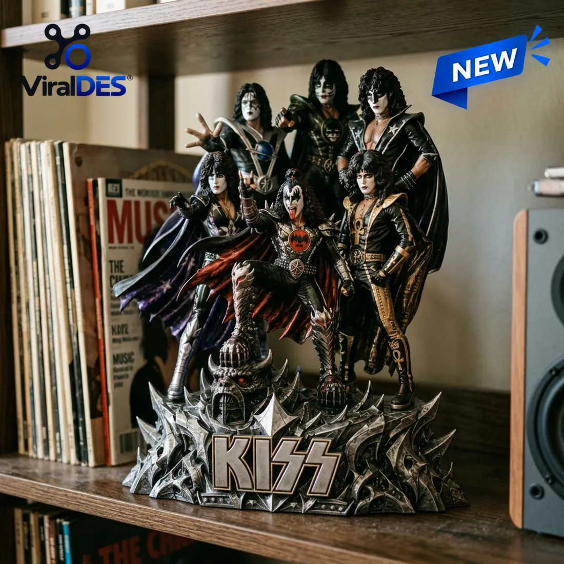 KISS Band Acrylic Plaque KISS Band Acrylic Plaque