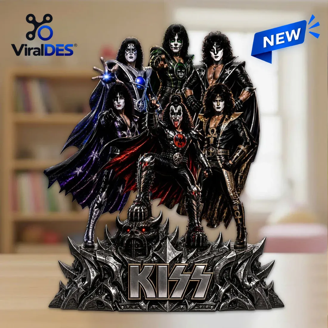 KISS Band Acrylic Plaque KISS Band Acrylic Plaque