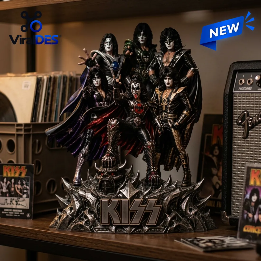 KISS Band Acrylic Plaque KISS Band Acrylic Plaque