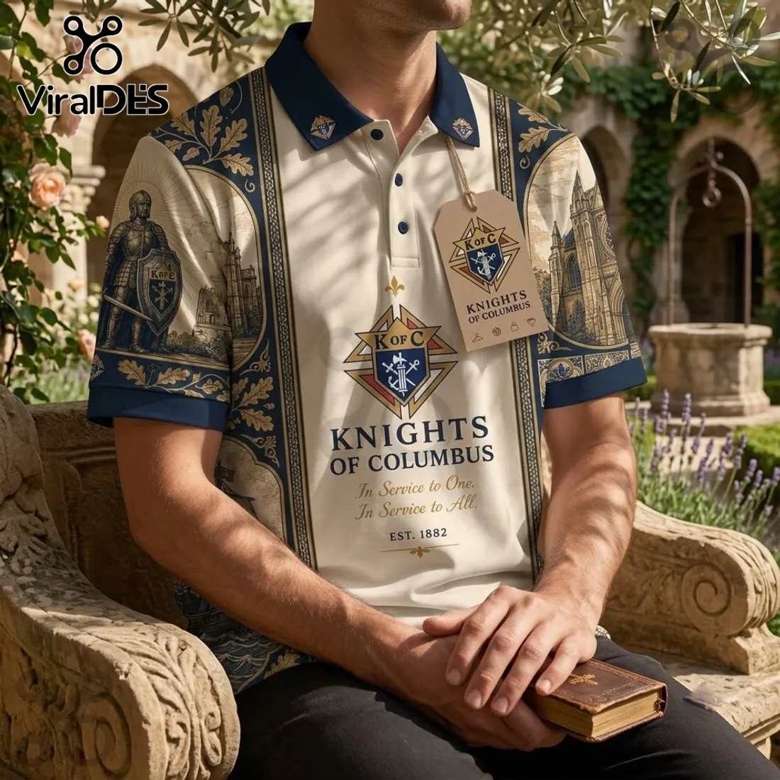 Knights of Columbus Heritage Polo Shirt Knights of Columbus Heritage Polo Shirt