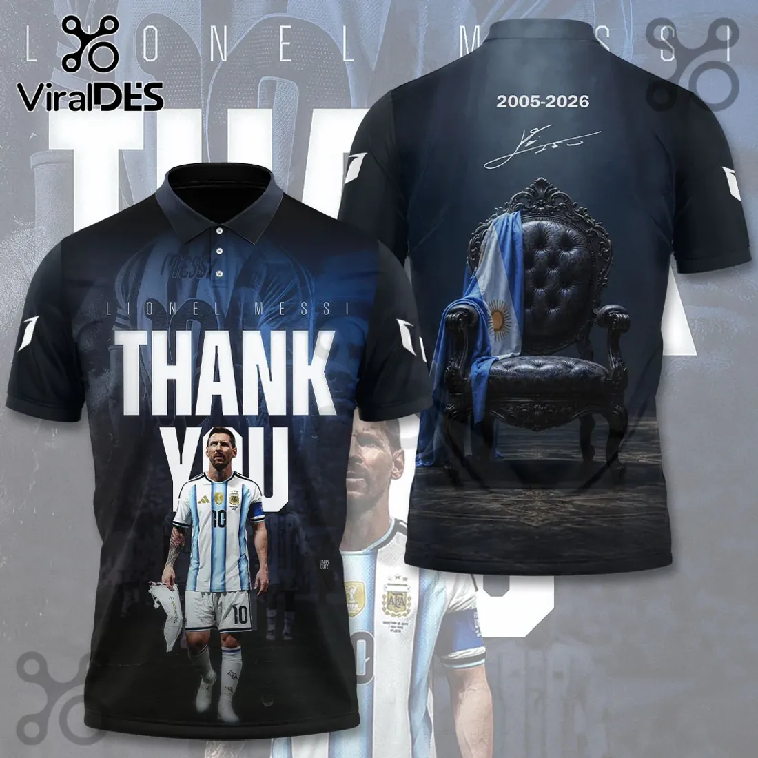 Lionel Messi Argentina Soccer Legend Tribute Polo Shirt Lionel Messi Argentina Soccer Legend Tribute Polo Shirt