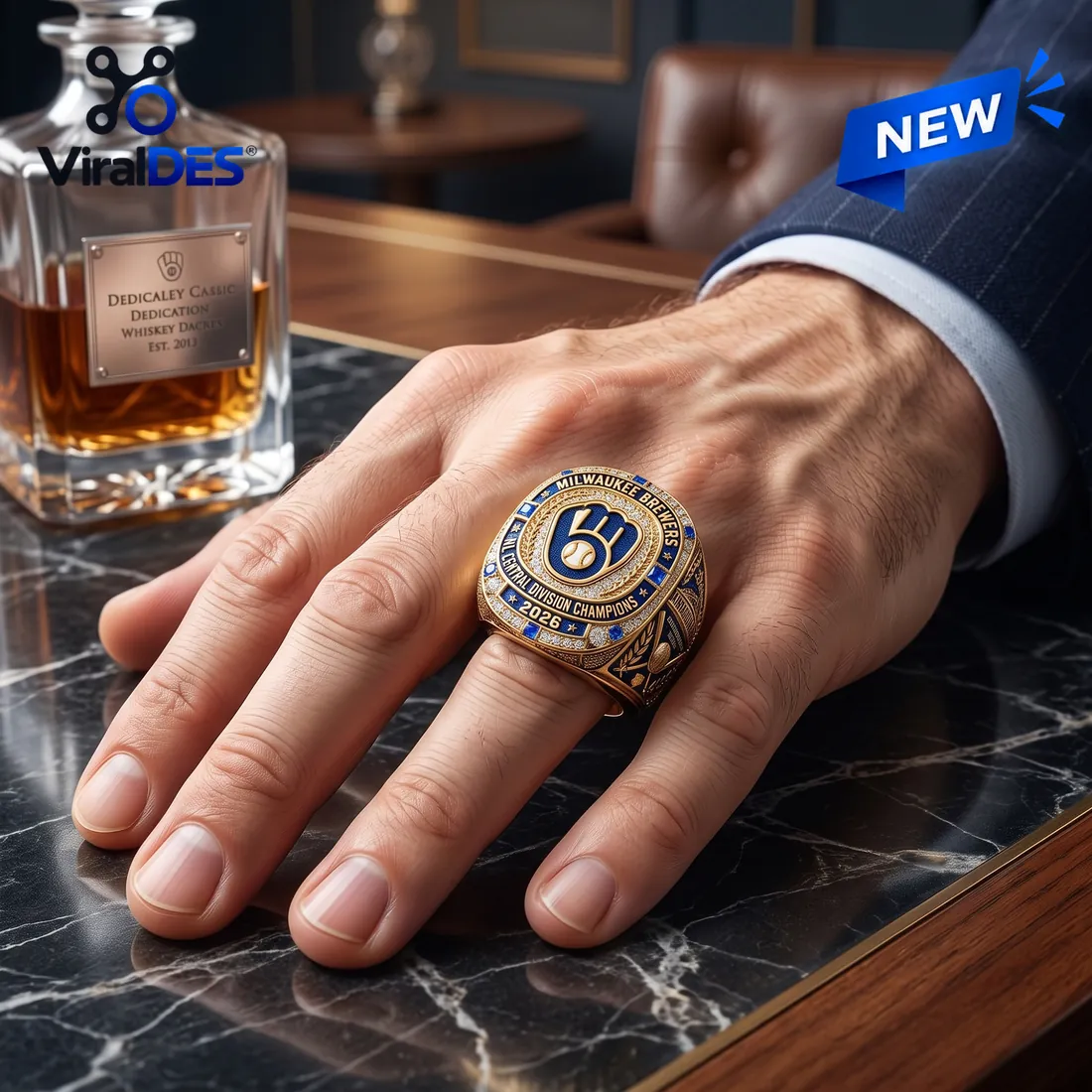 Milwaukee Brewers 2026 Championship Ring Milwaukee Brewers 2026 Championship Ring
