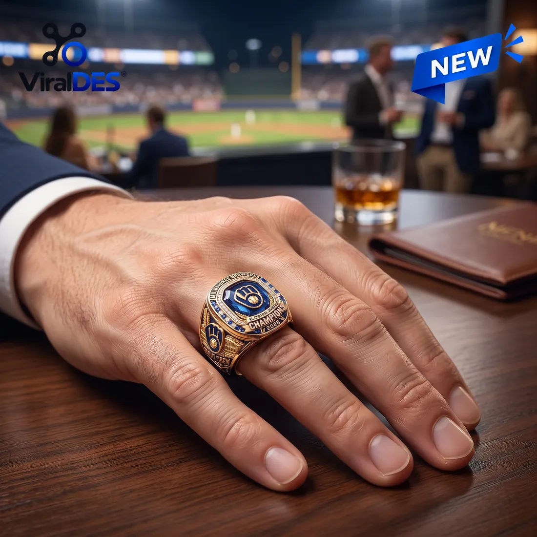 Milwaukee Brewers 2026 Championship Ring Milwaukee Brewers 2026 Championship Ring