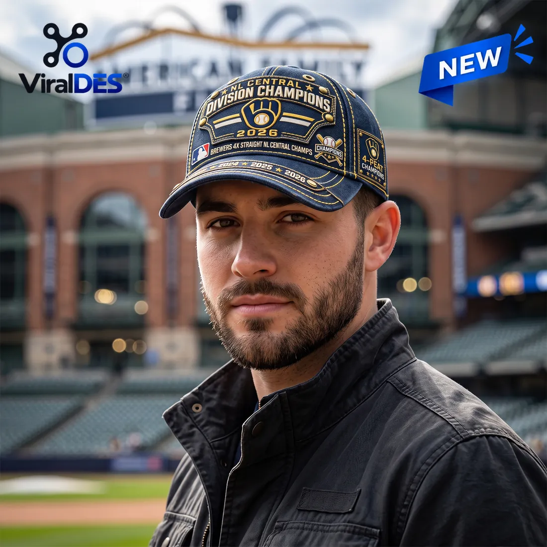 Milwaukee Brewers 2026 Division Champions Cap Milwaukee Brewers 2026 Division Champions Cap