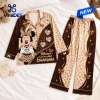 Snoopy Pumpkin Pattern Pajama Set Snoopy Pumpkin Pattern Pajama Set