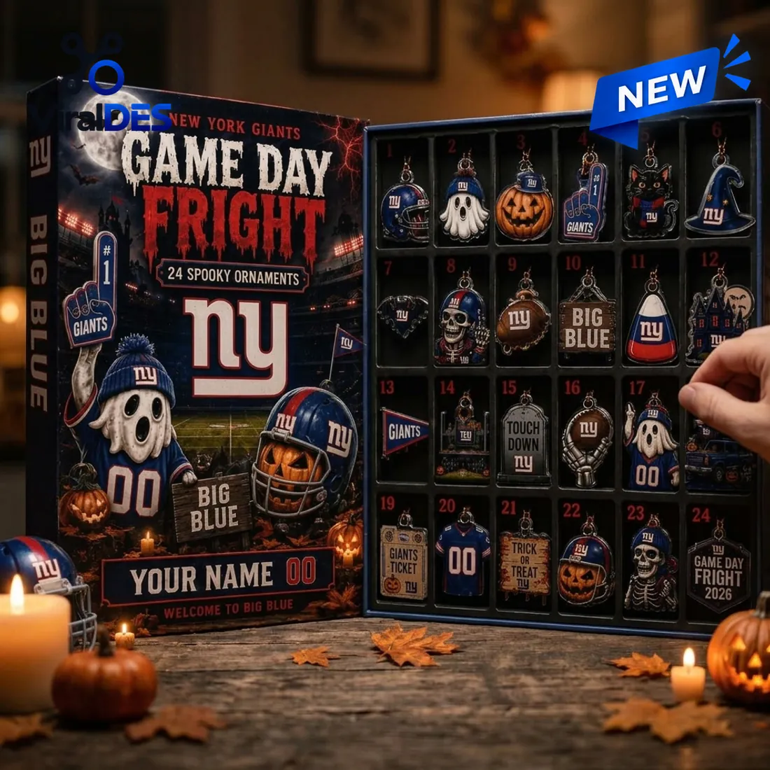 New York Giants Halloween 2026 Advent Calendar New York Giants Halloween 2026 Advent Calendar