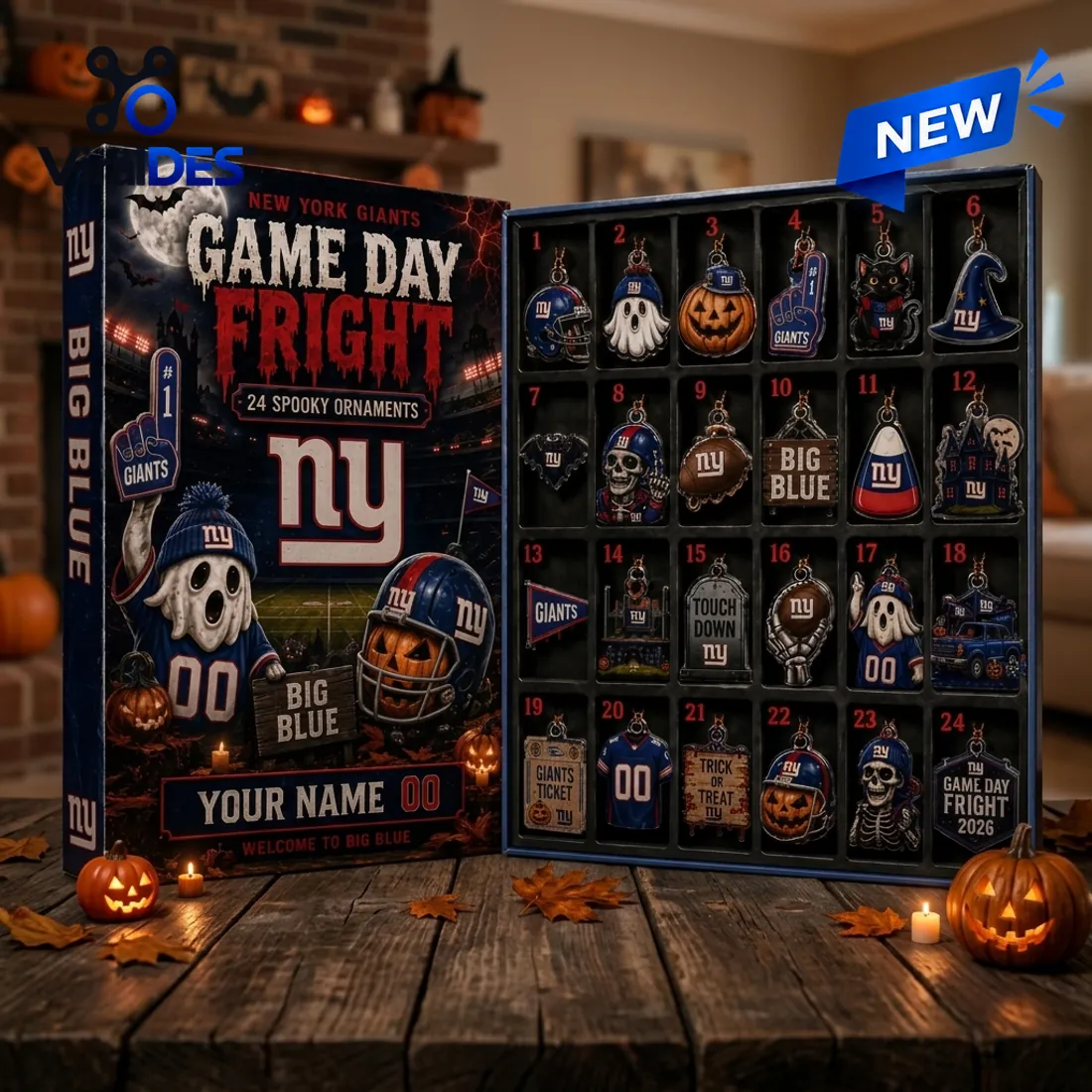 New York Giants Halloween 2026 Advent Calendar New York Giants Halloween 2026 Advent Calendar