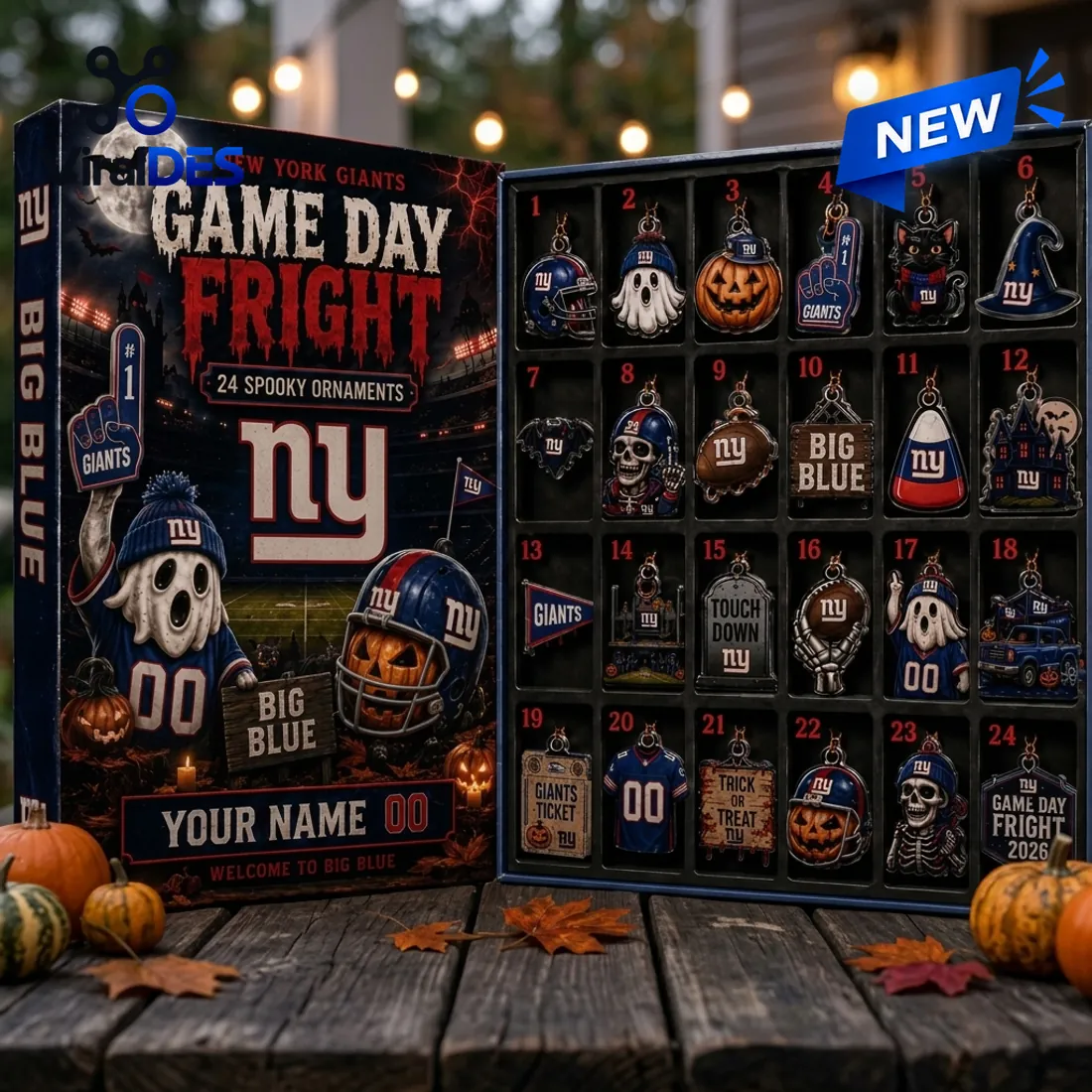 New York Giants Halloween 2026 Advent Calendar New York Giants Halloween 2026 Advent Calendar