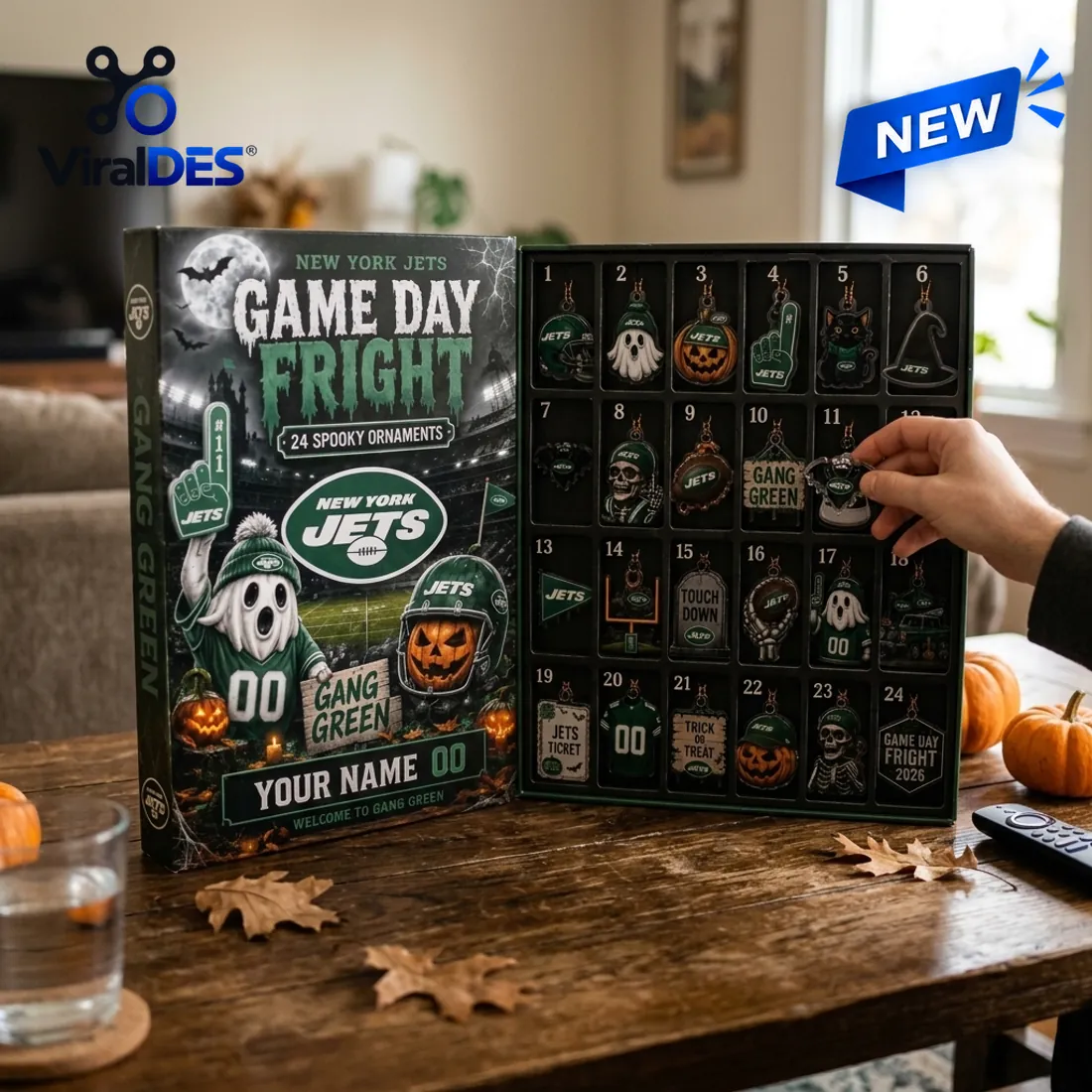 New York Jets Halloween Advent Calendar 2026 New York Jets Halloween Advent Calendar 2026