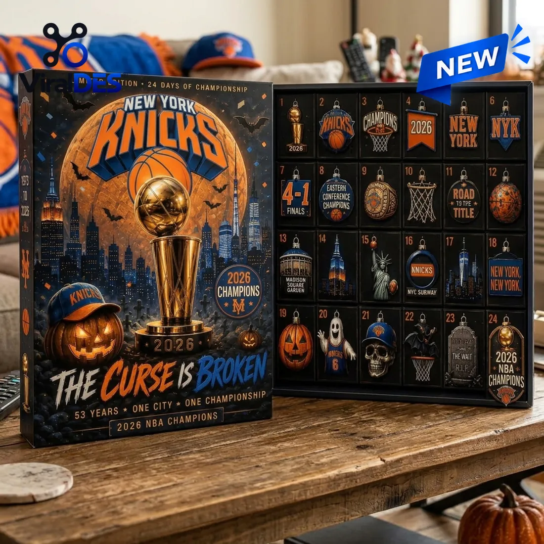 New York Knicks 2026 Champions Advent Calendar New York Knicks 2026 Champions Advent Calendar