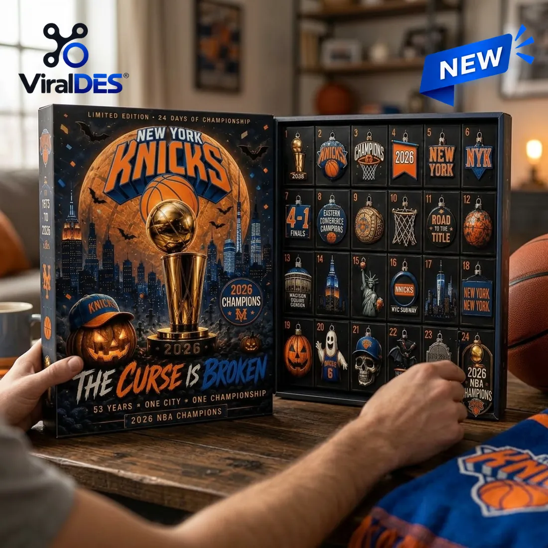 New York Knicks 2026 Champions Advent Calendar New York Knicks 2026 Champions Advent Calendar