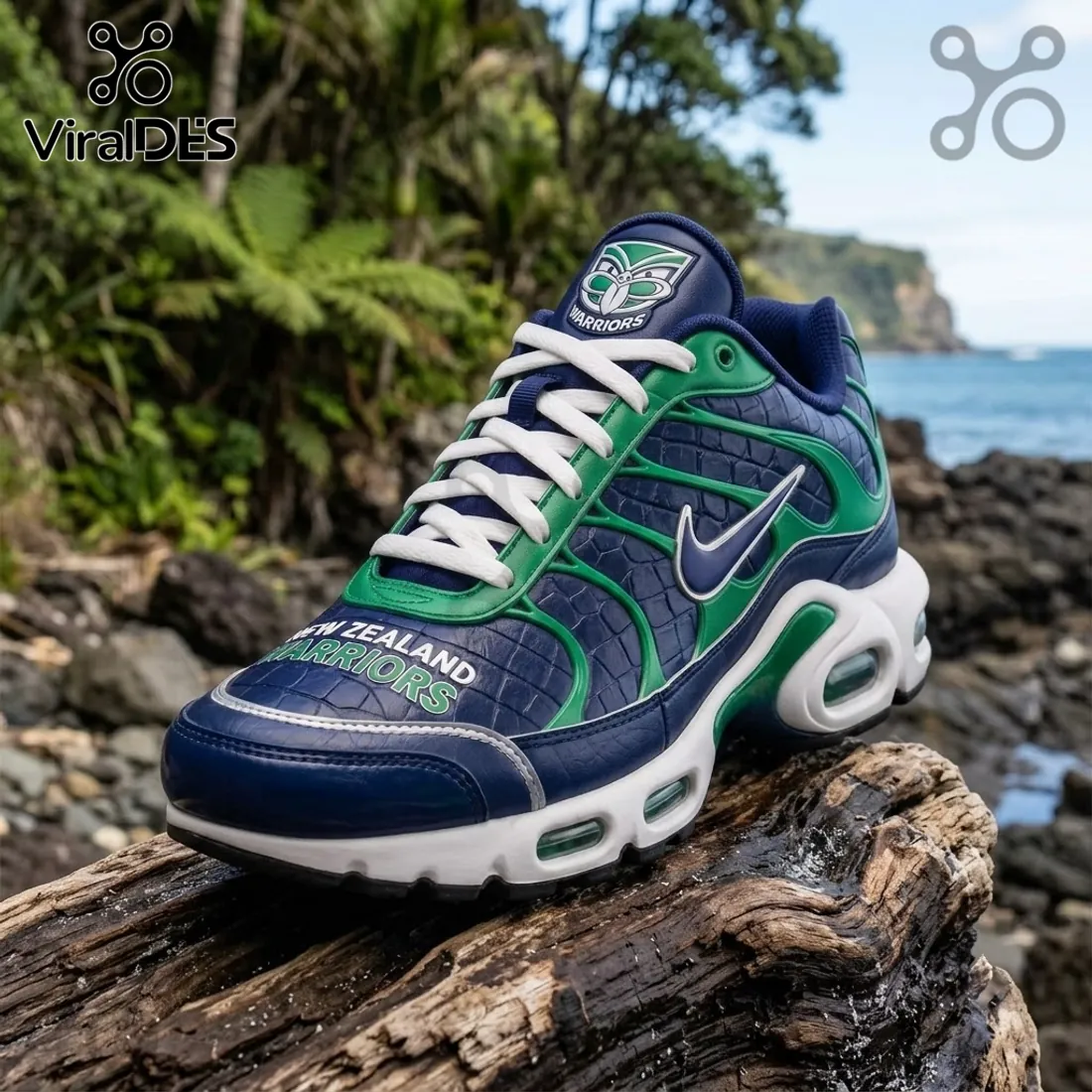 New Zealand Warriors Air Max Plus Running Shoes New Zealand Warriors Air Max Plus Running Shoes