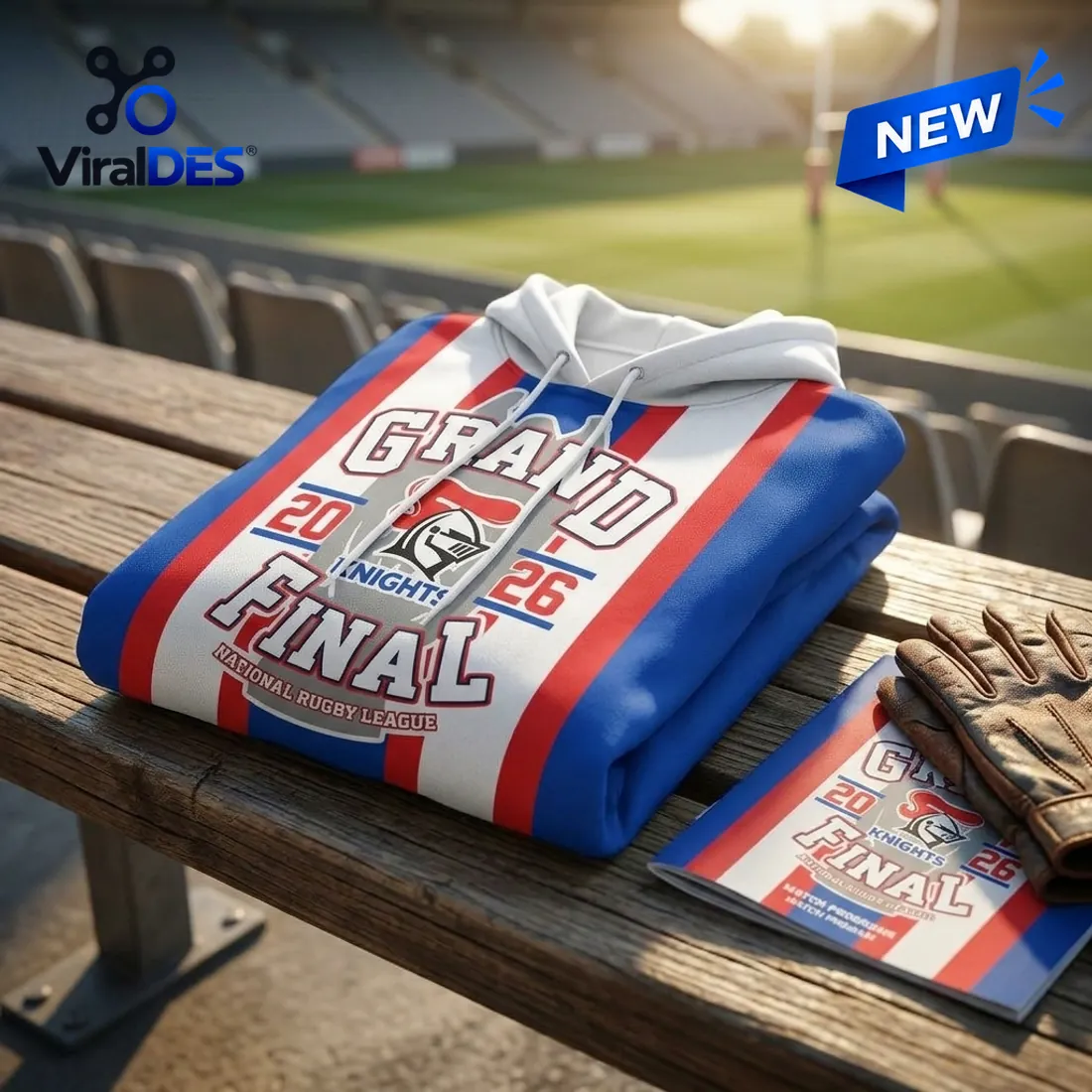 Newcastle Knights 2026 Grand Final Pullover Hoodie Newcastle Knights 2026 Grand Final Pullover Hoodie