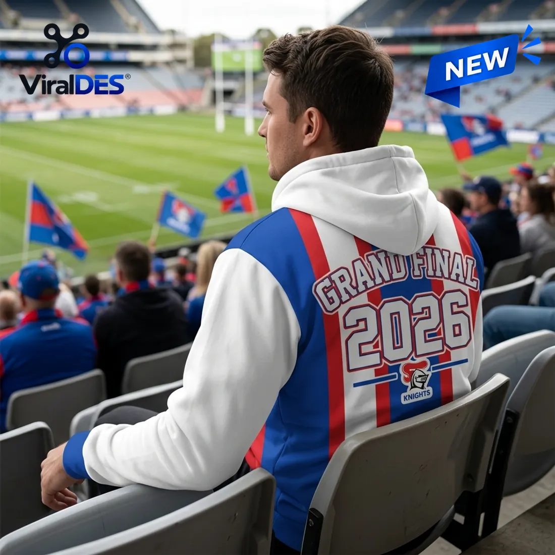 Newcastle Knights 2026 Grand Final Pullover Hoodie Newcastle Knights 2026 Grand Final Pullover Hoodie