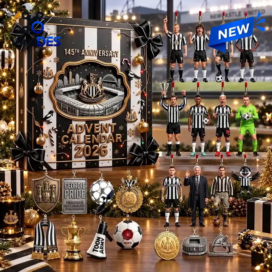 Newcastle United 145th Anniversary 2026 Advent Calendar Newcastle United 145th Anniversary 2026 Advent Calendar
