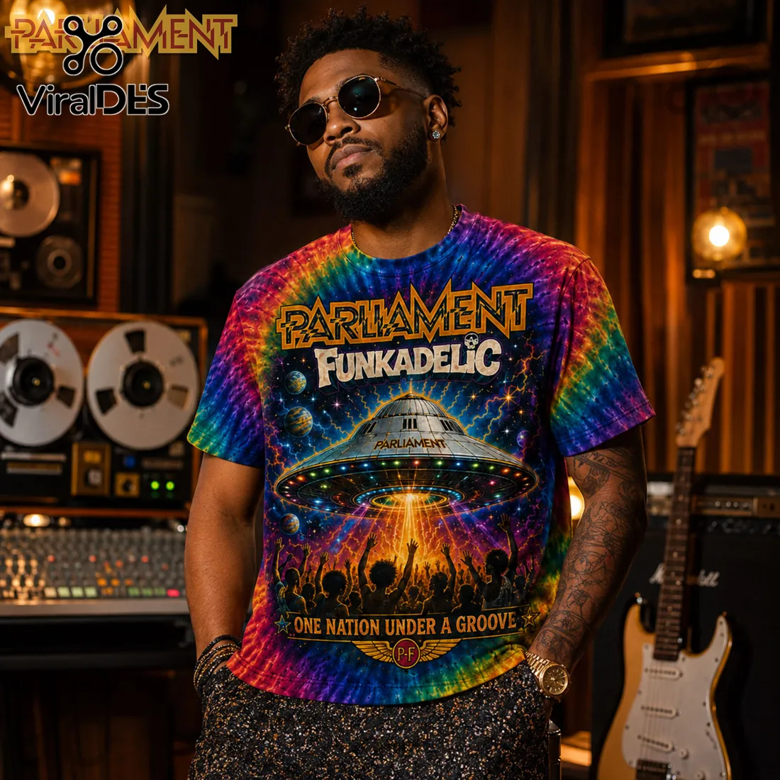 Parliament Funkadelic One Nation Under A Groove Shirt Parliament Funkadelic One Nation Under A Groove Shirt