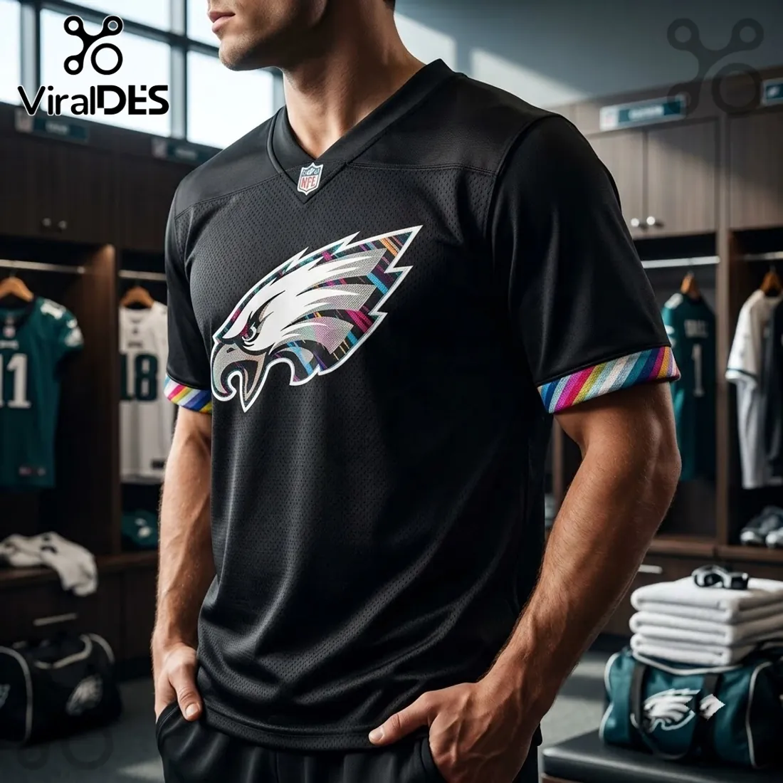Philadelphia Eagles 2026 Crucial Catch Black Football Jersey Philadelphia Eagles 2026 Crucial Catch Black Football Jersey