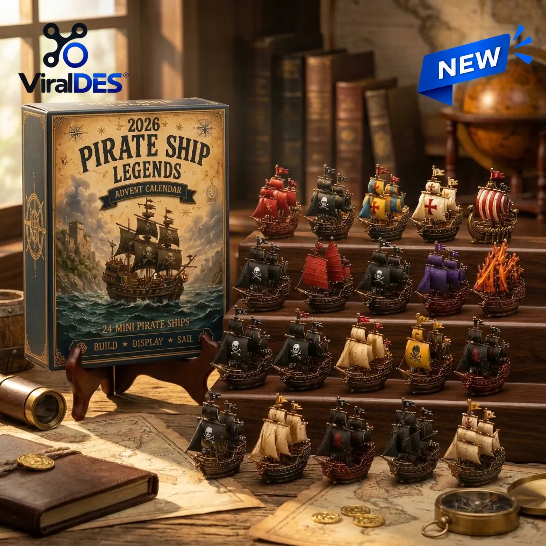 Pirate Ship Legends 2026 Advent Calendar Pirate Ship Legends 2026 Advent Calendar