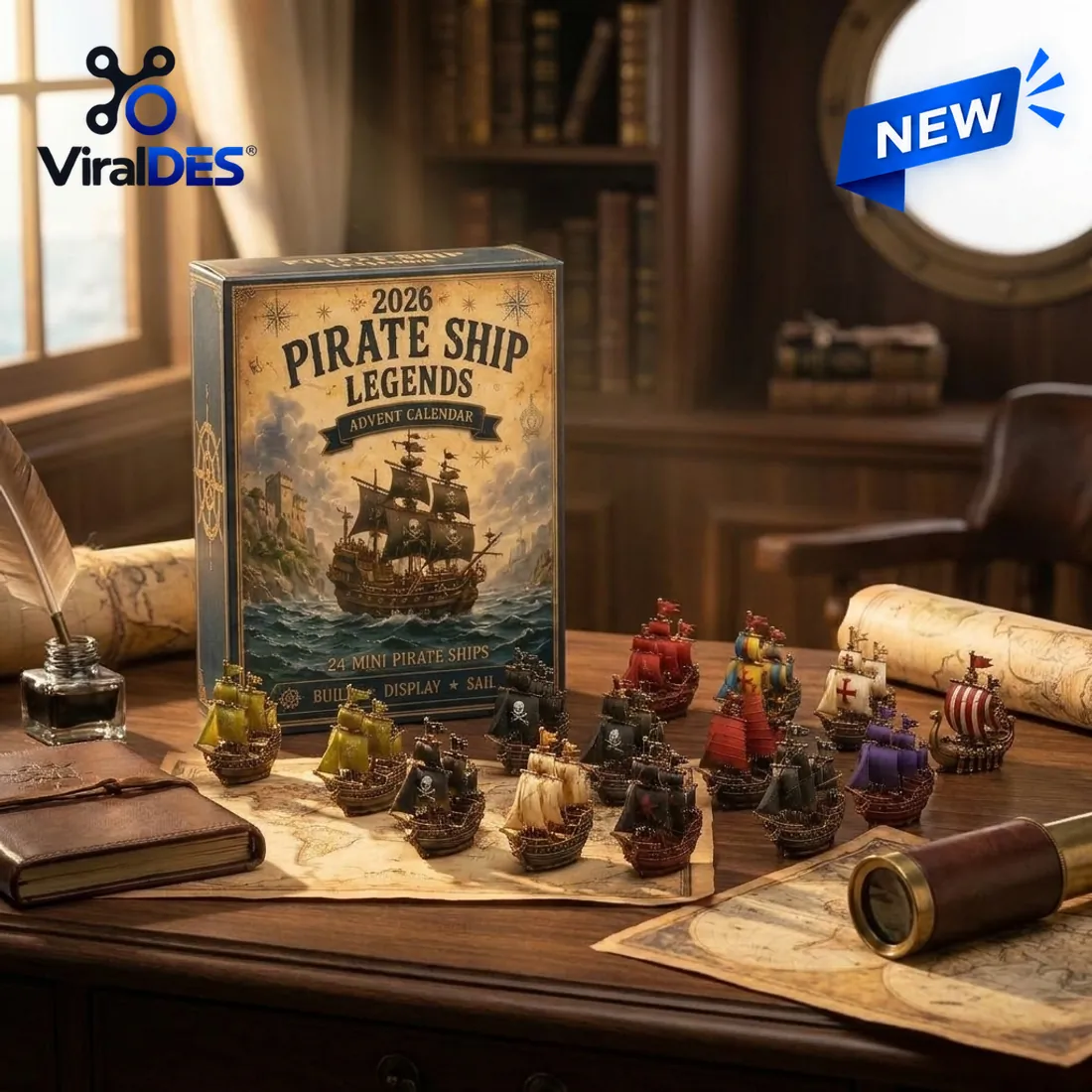 Pirate Ship Legends 2026 Advent Calendar Pirate Ship Legends 2026 Advent Calendar