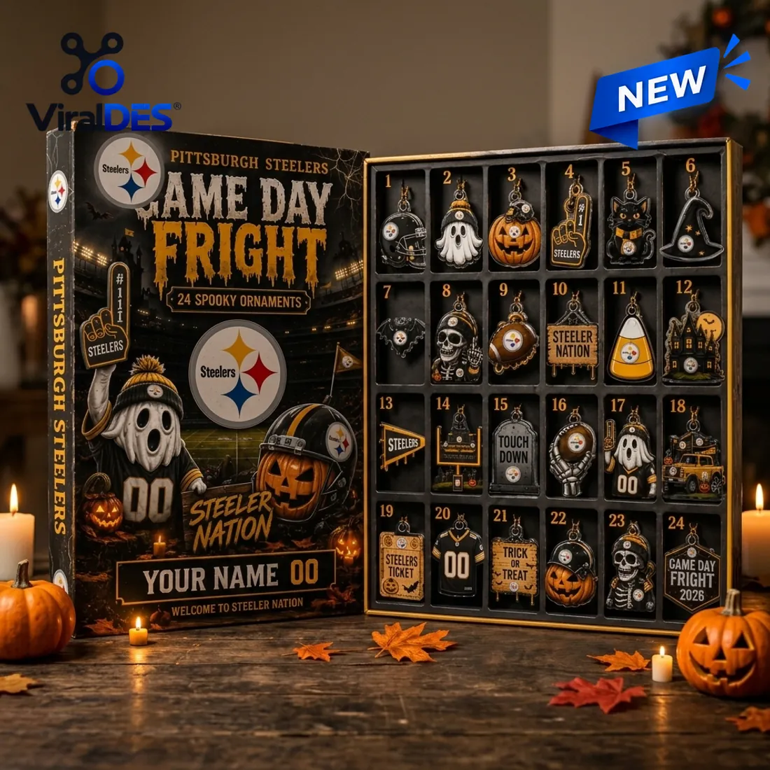 Pittsburgh Steelers Halloween 2026 Advent Calendar Pittsburgh Steelers Halloween 2026 Advent Calendar