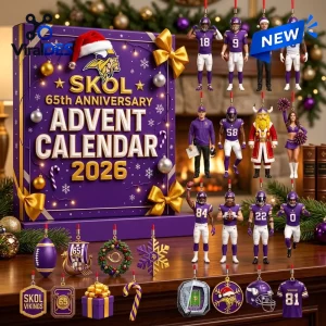 Minnesota Vikings 2026 Advent Calendar Minnesota Vikings 2026 Advent Calendar