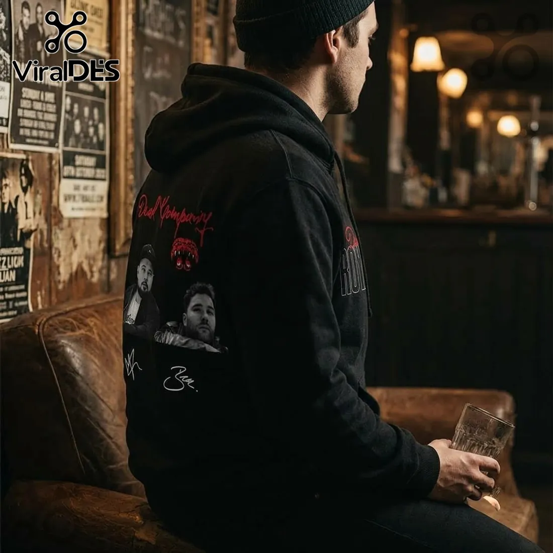 Royal Blood UK Tour 2026 Signature Black Hoodie Royal Blood UK Tour 2026 Signature Black Hoodie