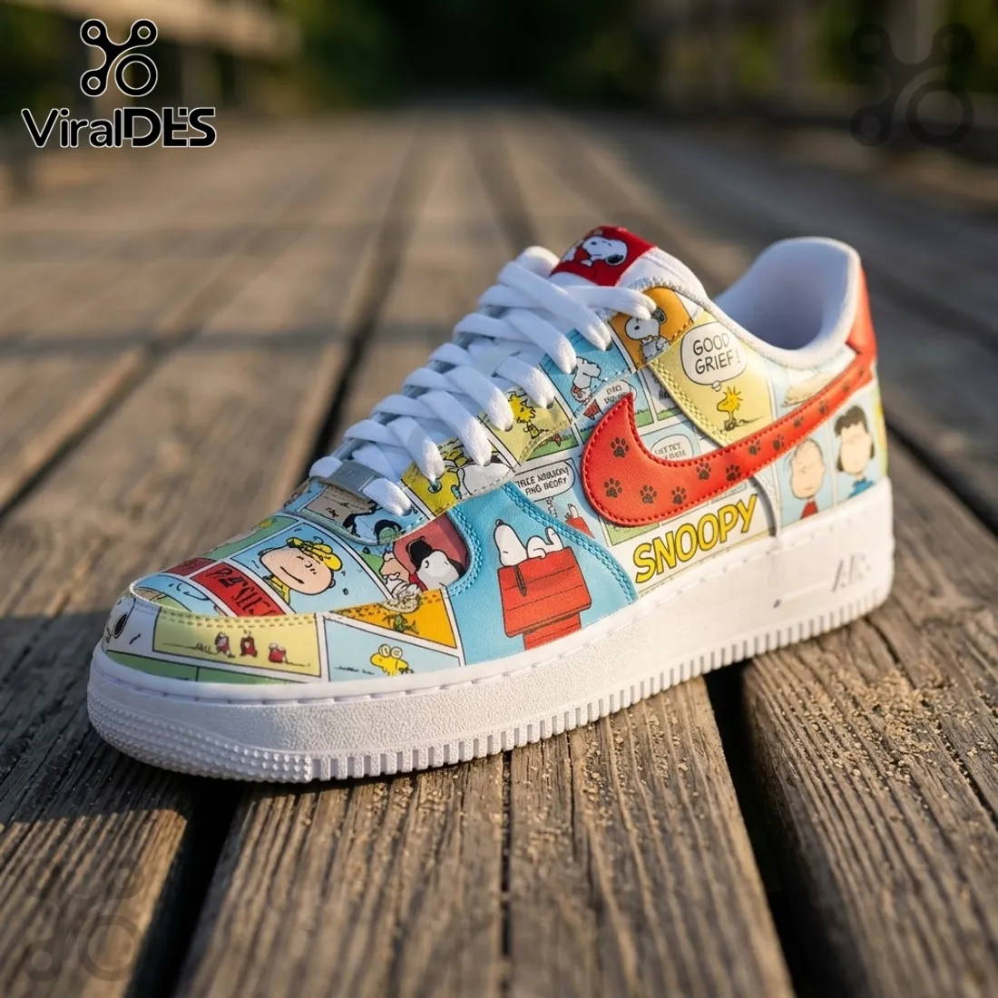 Snoopy Cartoon Character Air Force 1 Shoes Snoopy Cartoon Character Air Force 1 Shoes