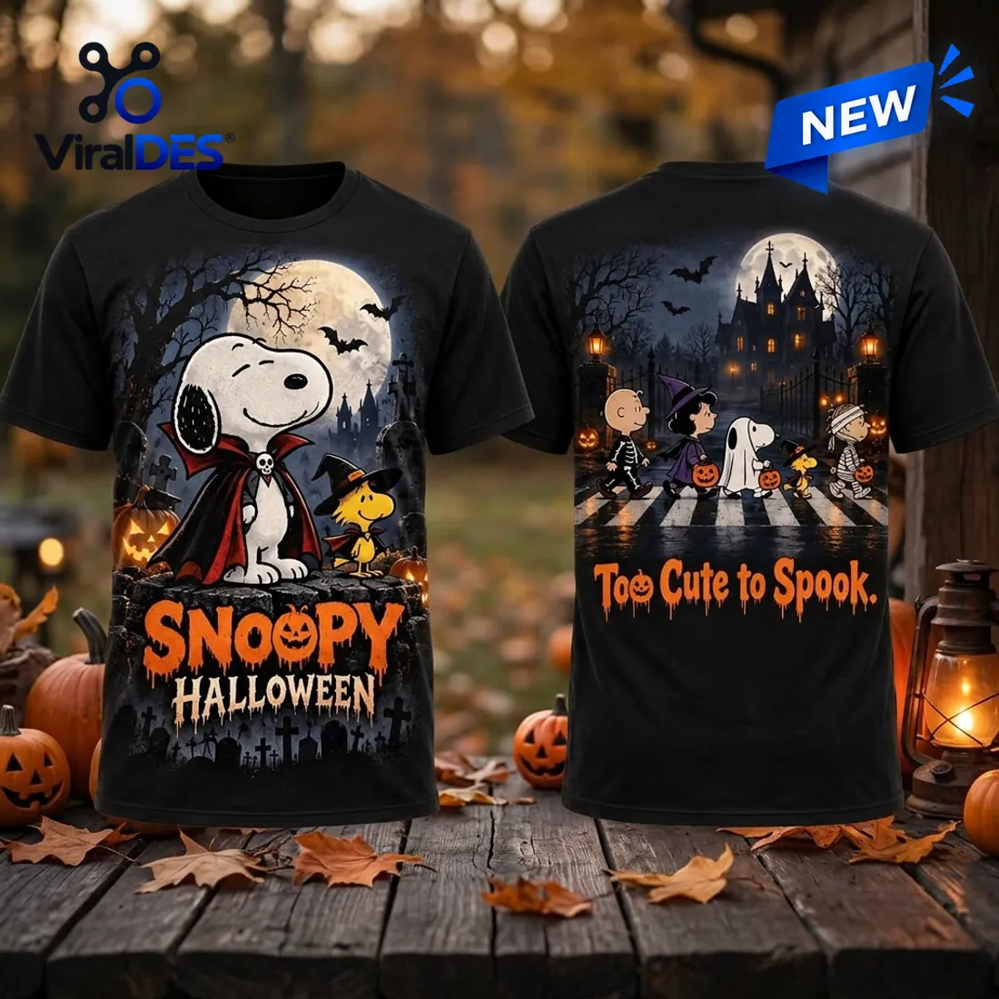 Snoopy Vampire Halloween Black Shirt Snoopy Vampire Halloween Black Shirt