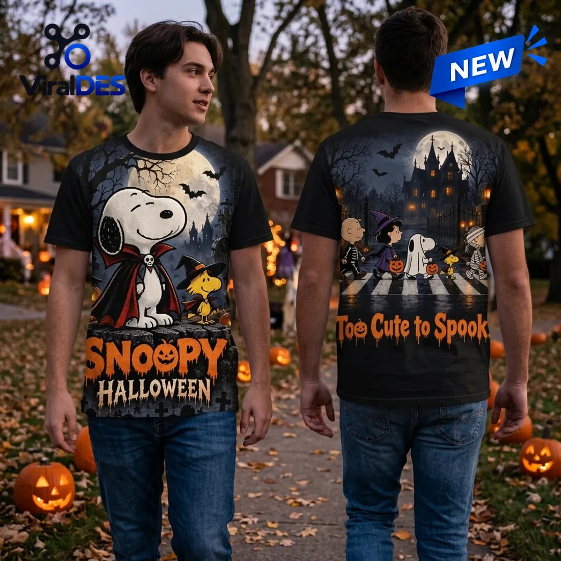 Snoopy Vampire Halloween Black Shirt Snoopy Vampire Halloween Black Shirt