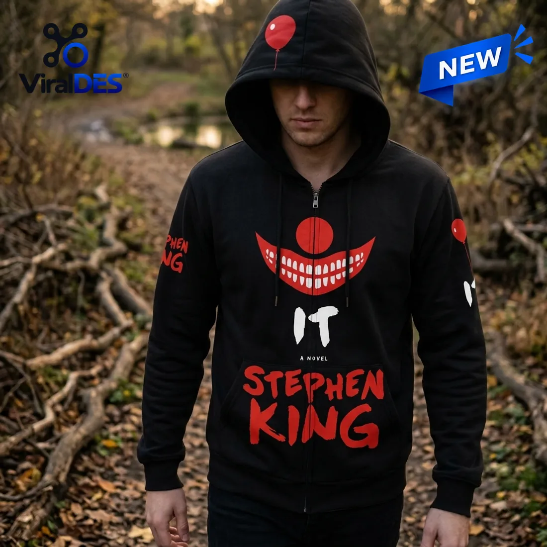 Stephen King IT 40th Anniversary Pullover Hoodie Stephen King IT 40th Anniversary Pullover Hoodie