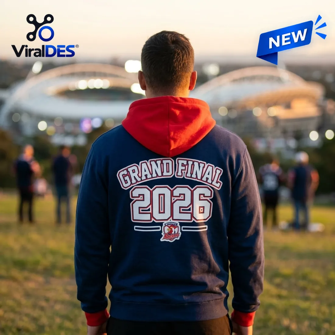 Sydney Roosters Blue Grand Final 2026 Hoodie Sydney Roosters Blue Grand Final 2026 Hoodie